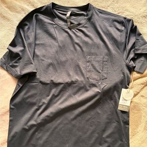 Vuori Blue Short Sleeve Tee for Casual Comfort